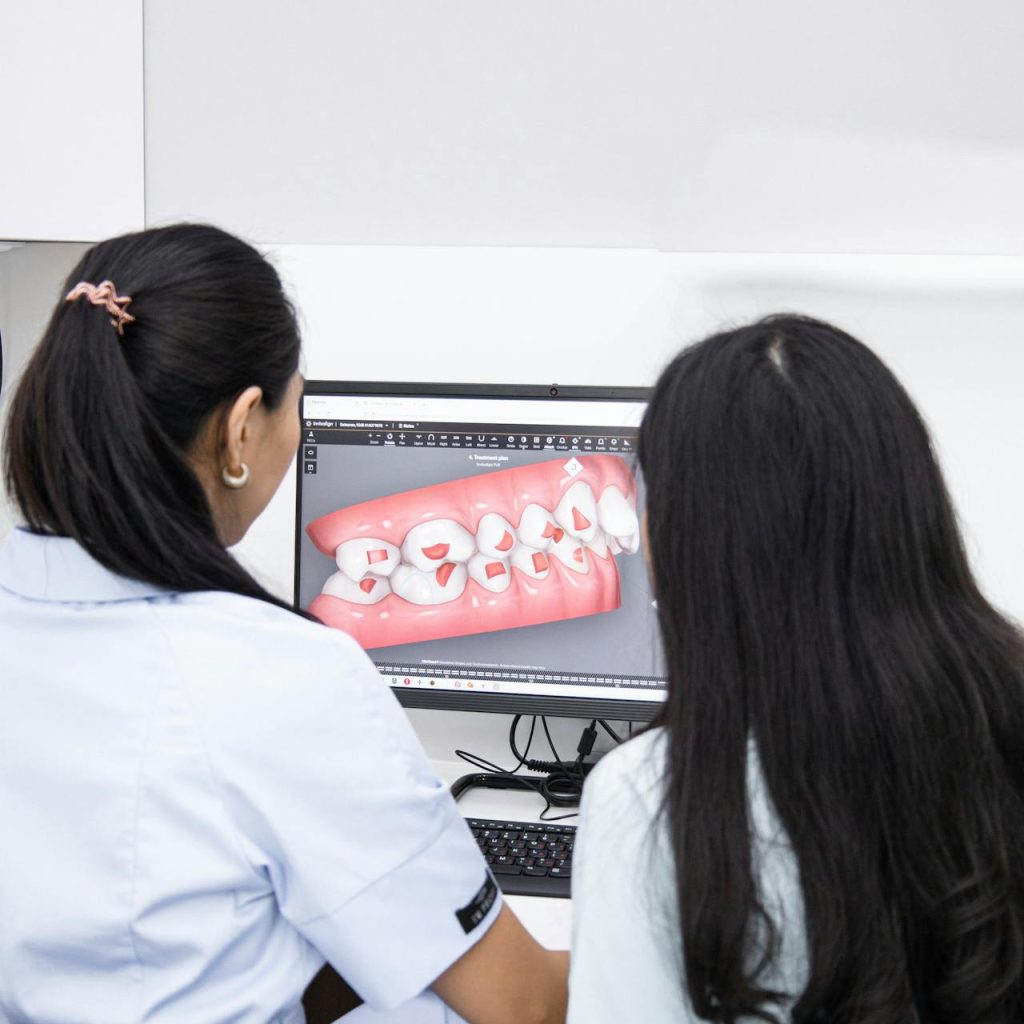 Odontologia digital, dentistas utilizando tecnologias no consultório